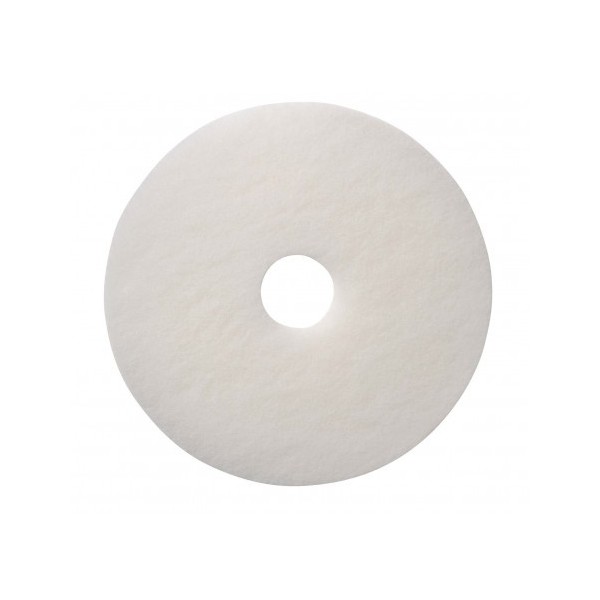 Disque abrasifs pour autolaveuse et monobrosse blanc