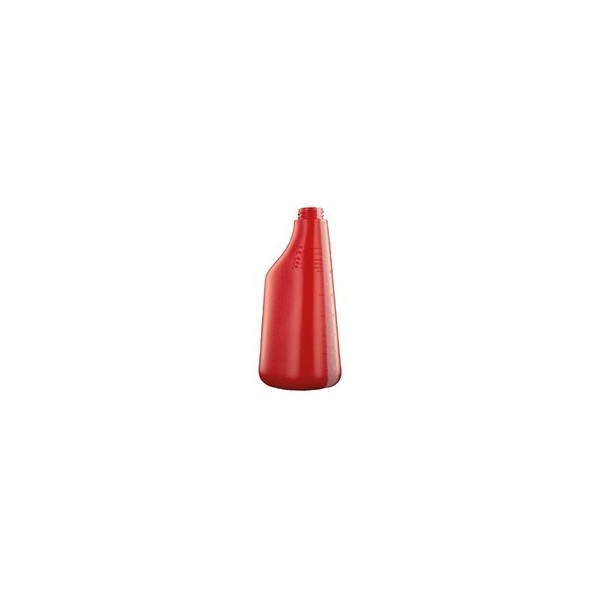 Bouteille polyéthylène 600ml rouge