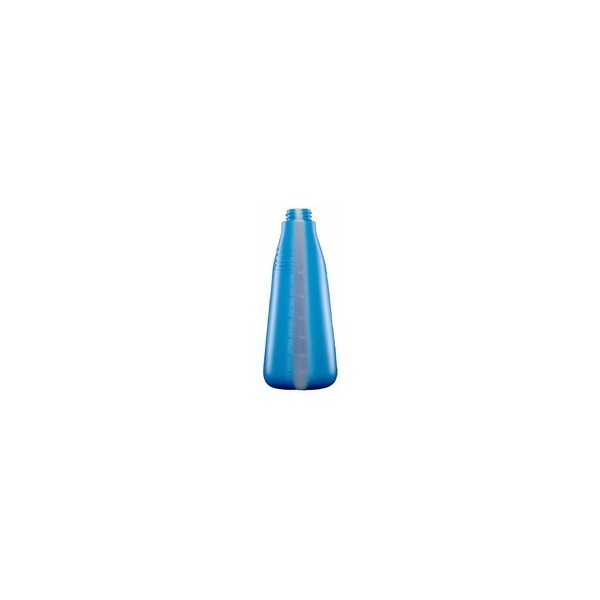 Bouteille polyéthylène 600ml bleu