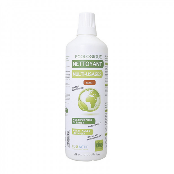 Nettoyant surfaces lavables Cerise Ecolabel 1L King