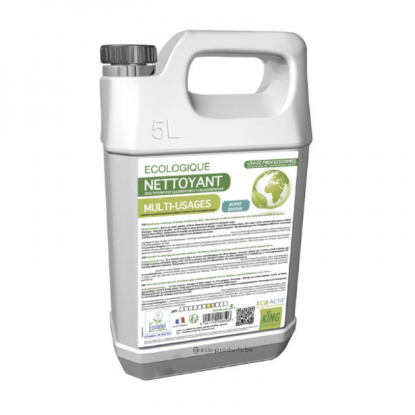 Nettoyant sol surfaces lavables Boisé Marin Ecolabel 5L King