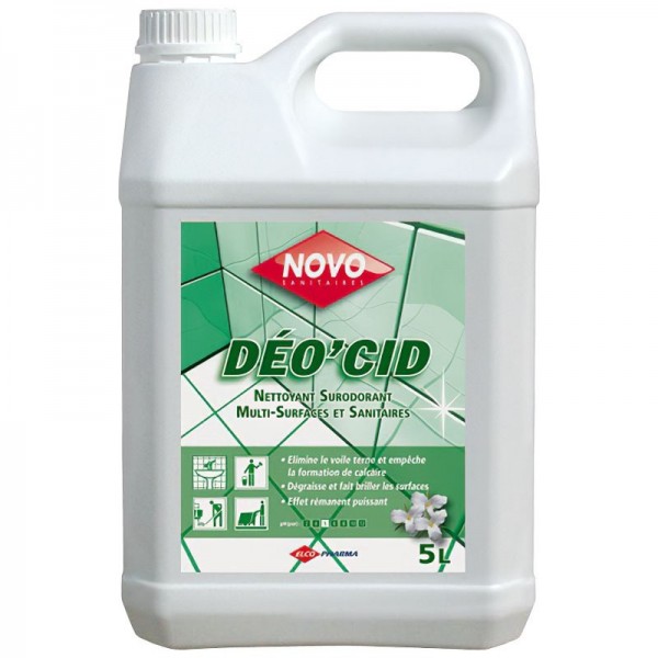 Novo Deo'cid nettoyant sanitaires 5l