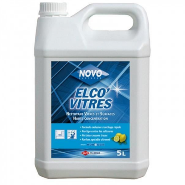 Elco'vitres citron vert concentre 5l