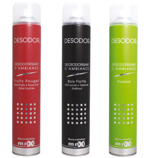 Pack découverte désodorisants 3 parfum 750ml