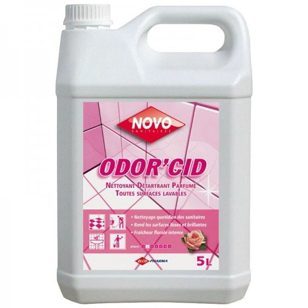 Odor'cid nettoyant détartrant parfumé 5l