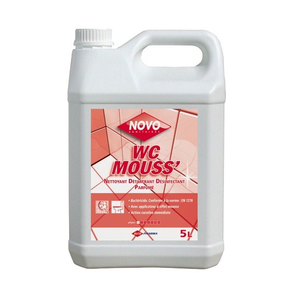 Novo wc mouss' détartrant puissant 5l