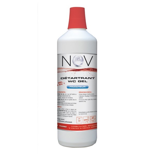 Nettoyant détartrant désodorisant wc's gel 3 en 1