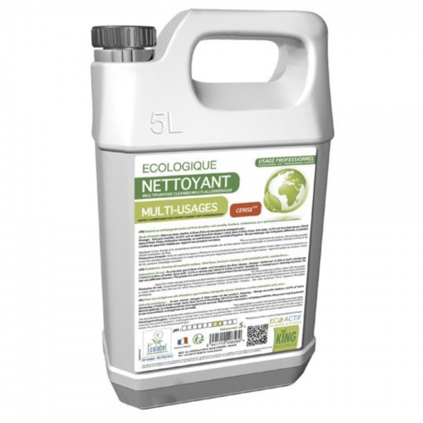 Nettoyant Multi surfaces Cerise Ecolabel 5L