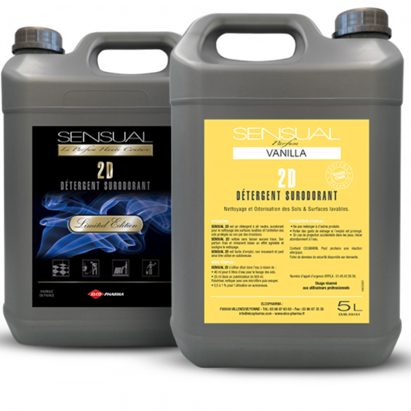 Nettoyant sol vanille concentré et produit sol professionnel Eco Produits