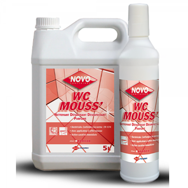 Nettoyant WC détartrant désinfectant en mousse 5 litres