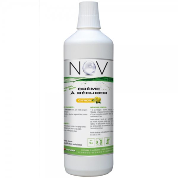 Crème à récurer professionnelle parfum citron